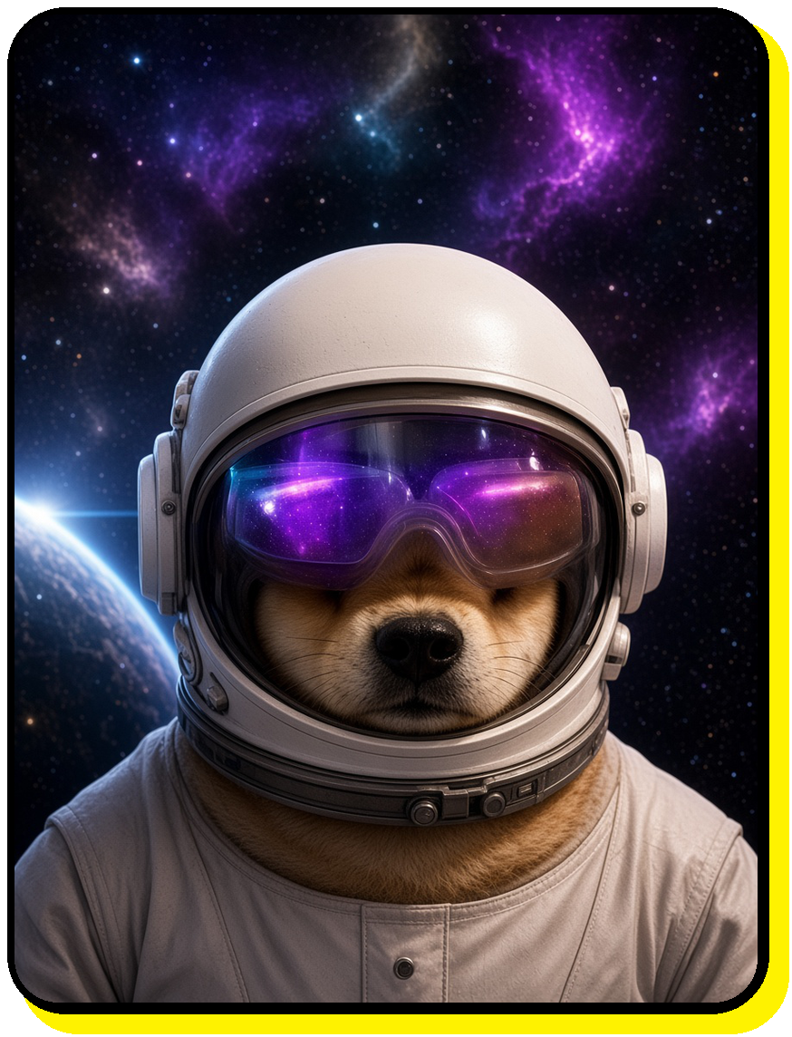SpaceX Inu astronaut