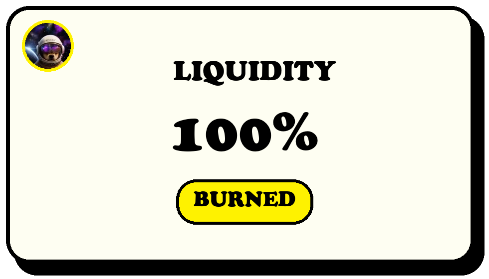 Liquidity burned